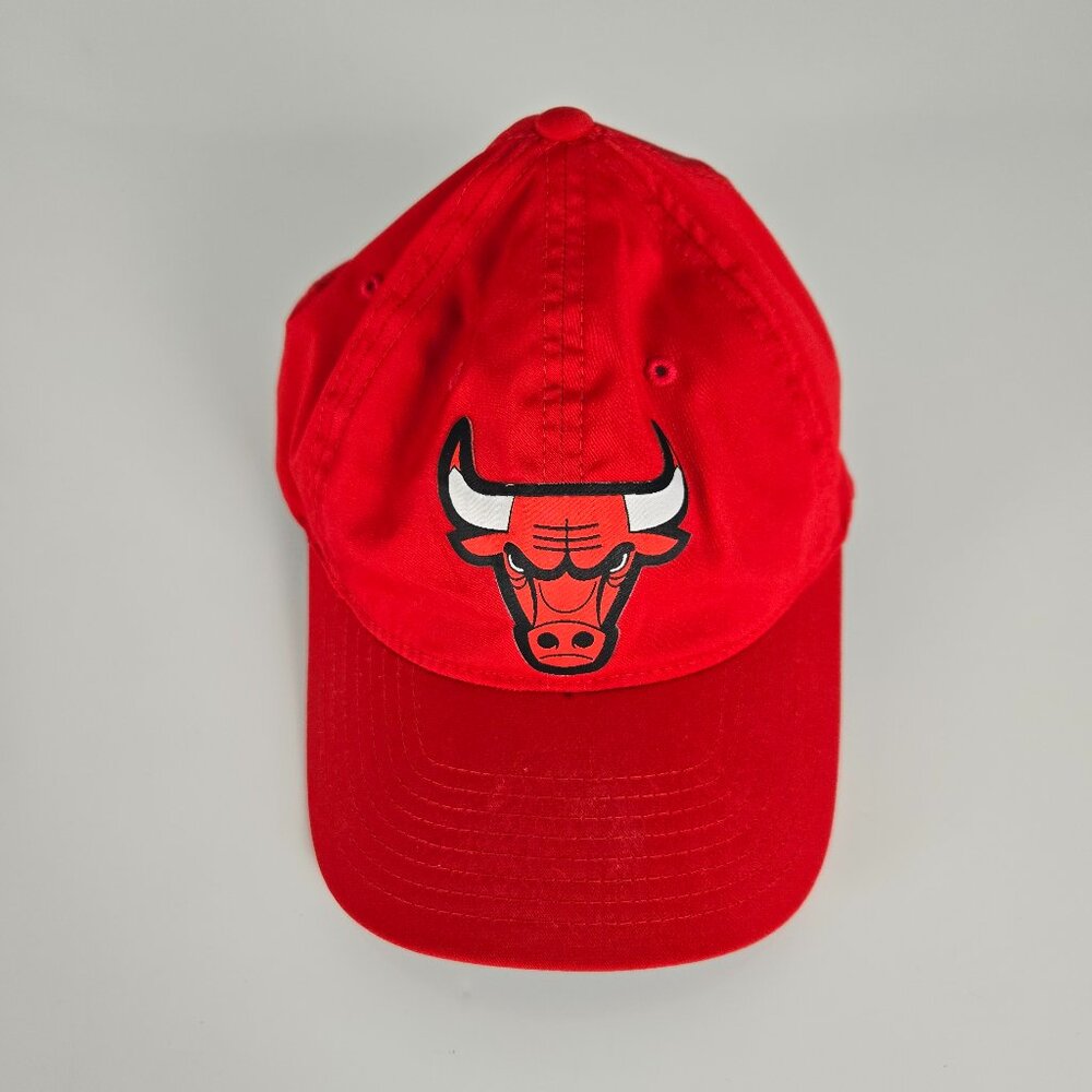 Mitchell & Ness Chicago Bulls Flexfit Hat Red NBA Cap OSFM